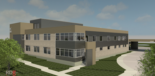 Building Updates: View from Hwy 3 Humboldt County Memorial Hospital Renovations